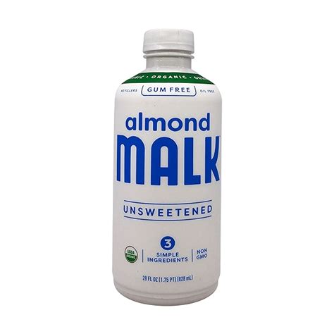 Almond Malk Unsweetened 28 Fl Oz At Whole Foods Market