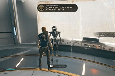 Star Wars Jedi Survivor How To Align Arrays At Koboh Control Center