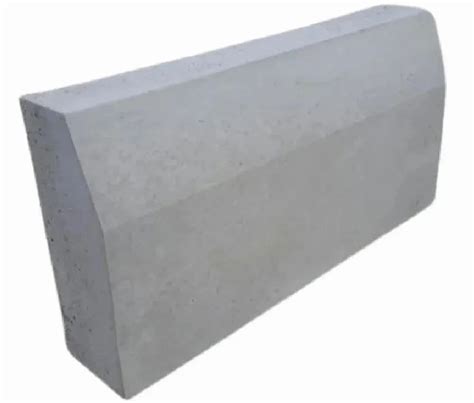 Outdoor Solid Grey Kerb Stone Paver Block Material Concrete At Rs