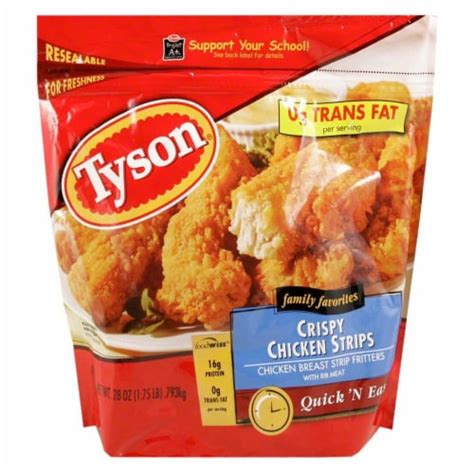 Tyson Crispy Chicken Strips 28 Oz Kroger