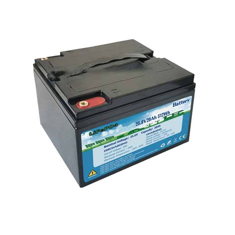 High Power Deep Cycle LiFePO4 Cell 24V 20ah Lithium Solar Battery 24V