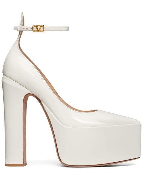 Valentino Garavani Tan Go 165mm Platform Pumps Farfetch