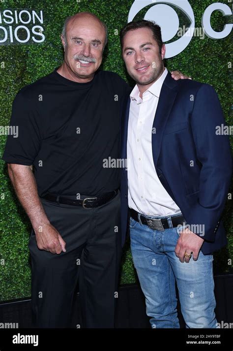 Dr. Phil McGraw & Jay McGraw attending the CBS Summer Soiree held at ...