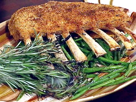 Mustard Crusted Rack Of Lamb Recipe Crusted Rack Of Lamb Lamb