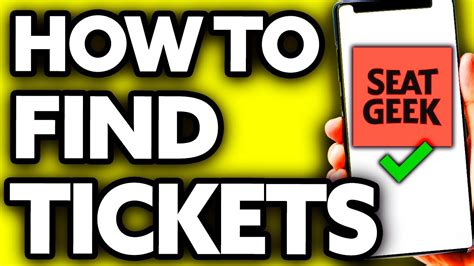 How To Find Your Tickets On Seatgeek Very Easy YouTube