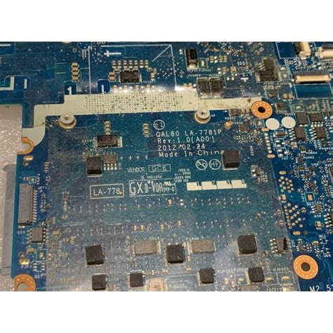 Pe As Dell Latitude E Atg Intel Uma Motherboard Yp Pd La P