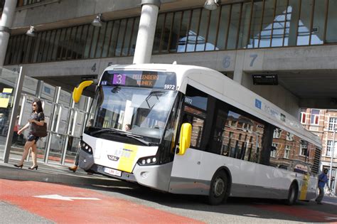 La Société De Lijn Va Mettre En Service 10 Nouveaux Bus Hybrides Bx1