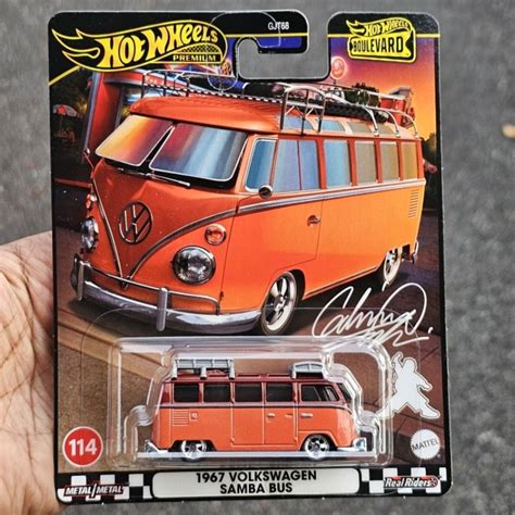 HOT WHEELS PREMIUM VOLKSWAGEN SAMBA BUS BOULEVARD Shopee