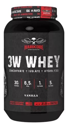 3w Whey 900g Hardcore Concentrado Isolado Hidrolizado MercadoLivre
