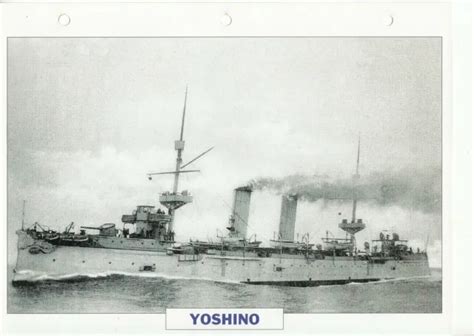 Photo Bateau Militaire Croiseur Yoshino Japon 1892 Eur 190 Picclick Fr