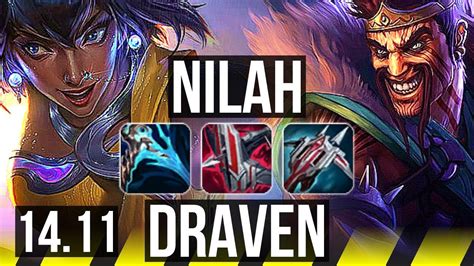 Nilah Soraka Vs Draven Alistar Adc Quadra Euw Master