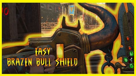 HOW TO GET THE BRAZEN BULL SHIELD IN IX BLACK OPS 4 ZOMBIES YouTube