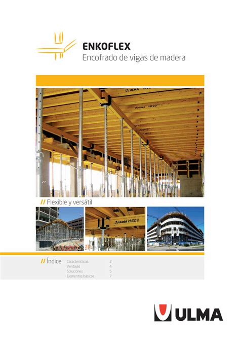 Pdf Enkoflex Ulmaconstruction Encofrado De Vigas De Madera