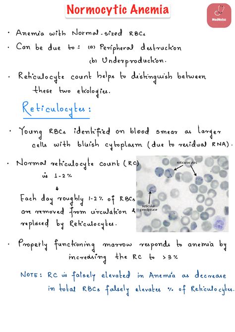 SOLUTION: Anemia 5 normocytic anemia - Studypool