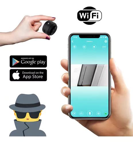 Mini C Mera Espi Grava V Deo Faz Foto E Escuta Udio App Cor Preto