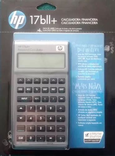 Calculadora Financiera Hp 17bii Original Nueva Envío gratis