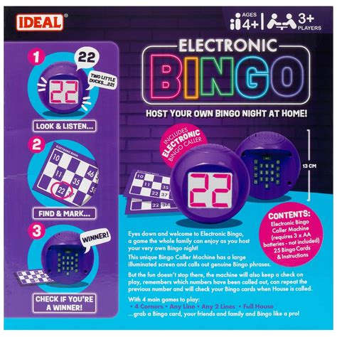 Electronic Bingo Smyths Toys Ireland