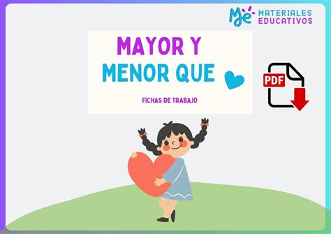 Fichas De Trabajo Signos Mayor Y Menor Que Materiales Educativos