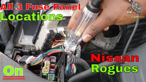 Fuse Box Locations On Nissan Rogue All Headlights Fuses And More