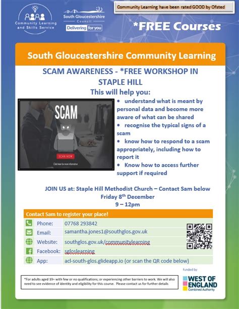 Scam Awareness Workshop Staple Hill And Mangotsfield Parish Council