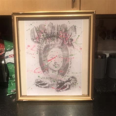 Sex Pistols God Save The Queen One Off Jamie Reid Sedidaries Jamie Reid Eur Picclick It