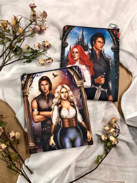 Sera And Nyktos Poppy And Hawke Booksleeve Etsy Australia