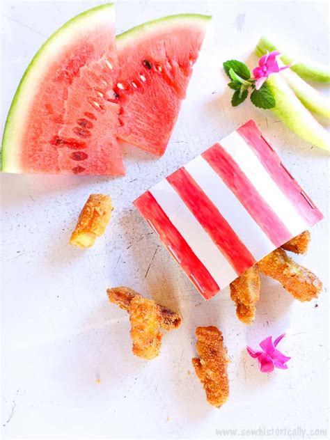 Deep Fried Watermelon Rind Vegan And Gluten Free Sew Historically