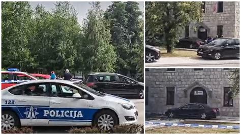 Policija na Cetinju ispituje da li je bomba bila prikačena za drvo