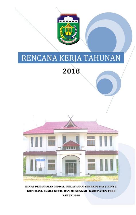 Pdf Rencana Kerja Tahunan Dpmptsp Tebokab Go Iddpmptsp Tebokab Go