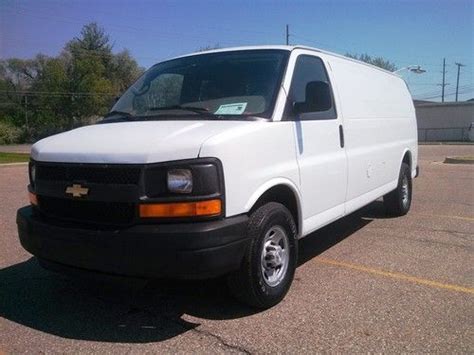 Purchase Used 2008 Chevy Express 2500 Extended Cargo Van 155000 Miles Clean 1 Owner In Whitmore