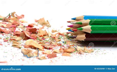 Multi Colored Pencils Stock Image Image Of Arts Bright 65256981