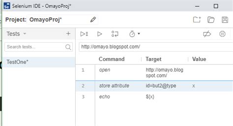 New Selenium Ide Using Store Attribute Command Qafox