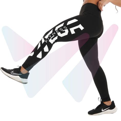 Calça Legging Feminina Cós Alto Pala Dupla Fitnes Academia Suplex Leg