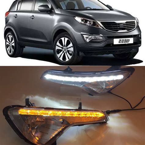 Luz Led De Circulaci N Diurna Para Kia Sportage L Mpara Antiniebla