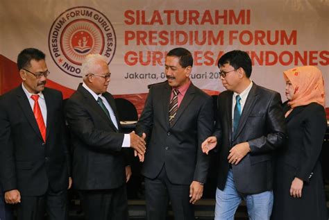 Forum Guru Besar Sivitas Akademika Hendaknya Sampaikan Pikiran Solutif