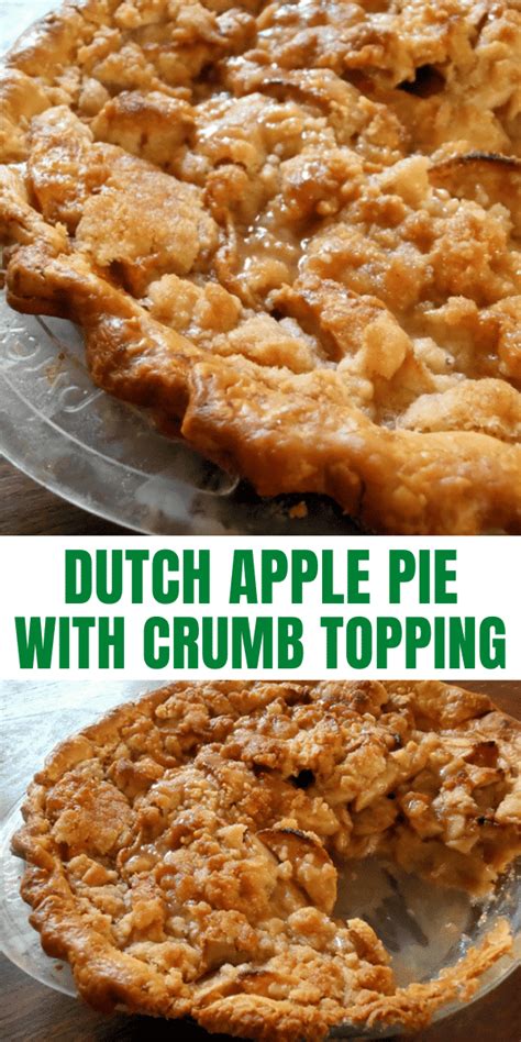 Easy Dutch Apple Pie With Crumb Topping Recipe Mom Spark