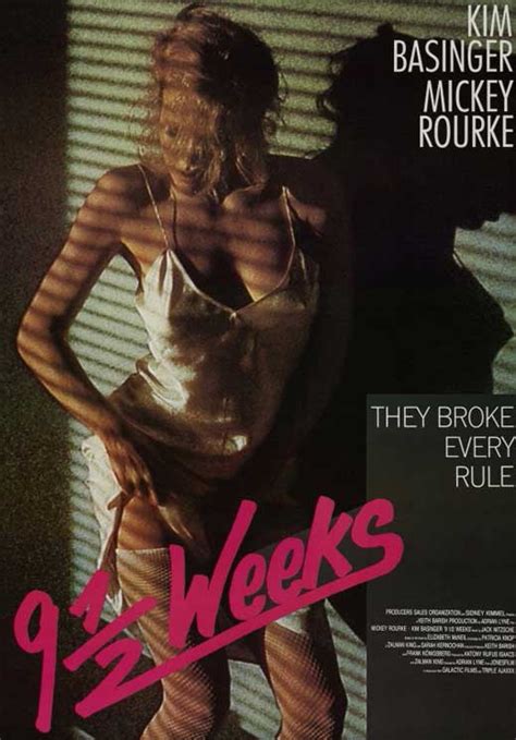 9 1/2 Weeks Movie Posters From Movie Poster Shop