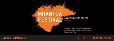 Tickets for Mbantua Festival, NT, Australia in Alice Springs from Ticketbooth