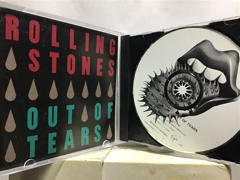 Cd Single Rolling Stones Out Of Tears Oop Original Press Anubis