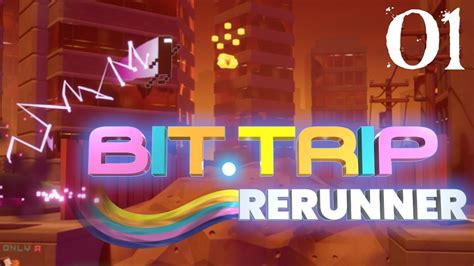 Sb Plays Bit Trip Rerunner A Game Of Minimal Dancing Youtube