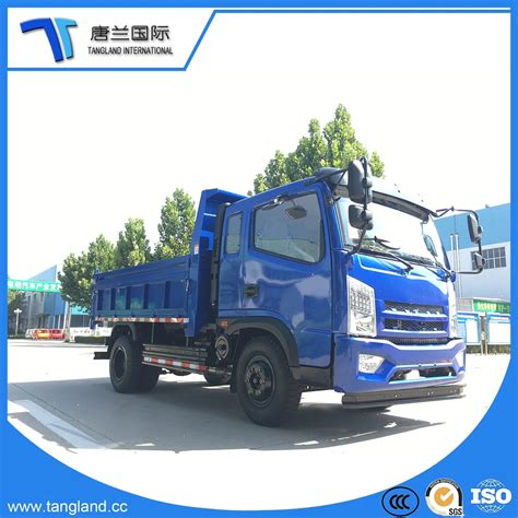 Tons Flatbed Truck Use Faw Engine And Weichai Engine Truck Dump