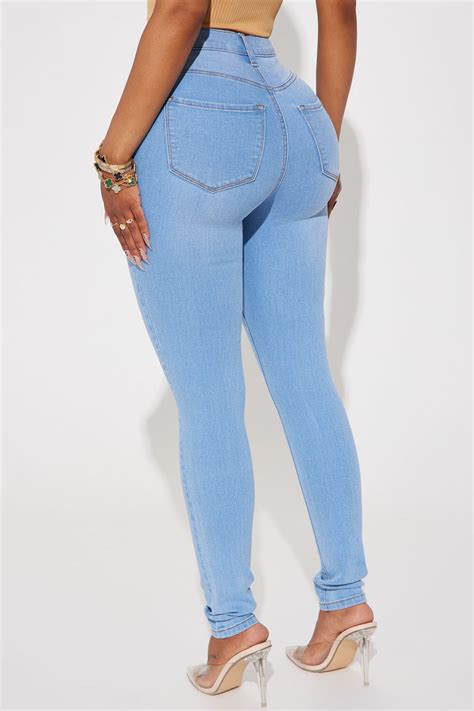 Show It Off Stretch Skinny Jean Light Wash Fashion Nova Jeans Fashion Nova