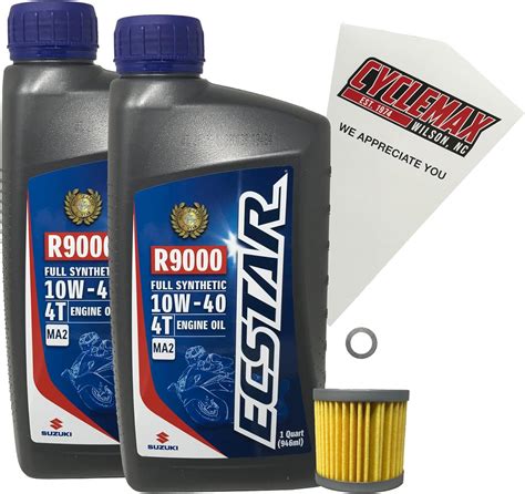 Amazon Cyclemax Full Synthetic Oil Change Kit Fits