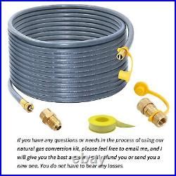 Upgraded Feet Inch Natural Gas Hose Propane Hose Extension Kit