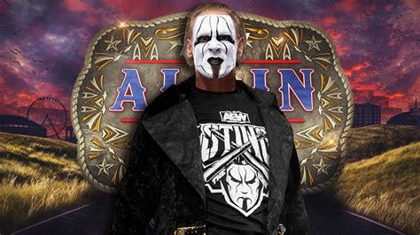 Sting tease sa présence pour AEW All In 2025 Catch Newz