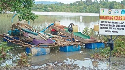 Ketua Pwi Babel Dan Pj Bupati Bangka Kecam Penambang Di Dam Pemali