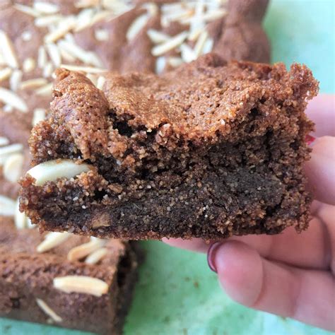 Gingerbread Almond Squares Gluten Free Juggling With Julia