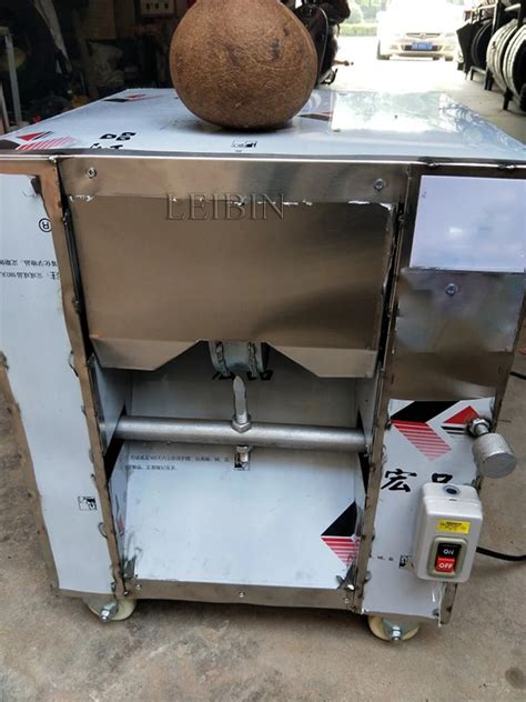 Automatic Coconut Husk Remover Coconut Shell Removing Machine