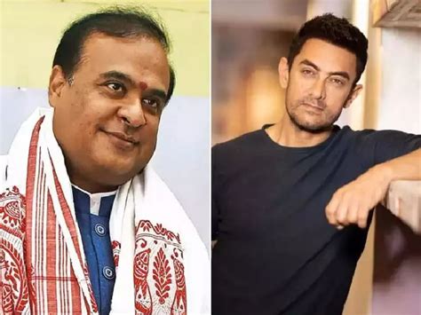 Cm Himanta Biswa Sarma Invites Aamir Khan To Celebrate 75th