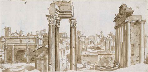 Urban Sketcher Maarten Van Heemskerck Draws Rome 15321536 37